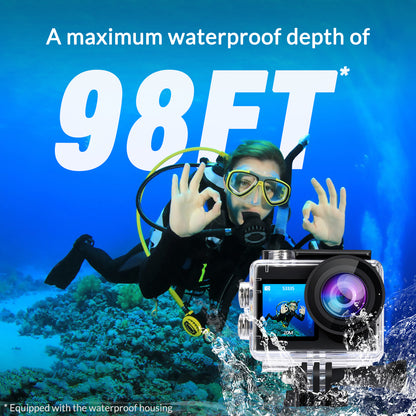 ICEFOX i8 Action Camera 4K